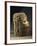 Bronze Sculpture of Female Head-null-Framed Giclee Print