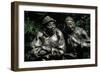 Bronze Sculptures, Ancestral Temple of the Chen Family-null-Framed Giclee Print