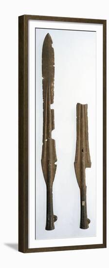 Bronze Spearheads, Japan, Yayoi Period BC-3rd Century AD-null-Framed Premium Giclee Print