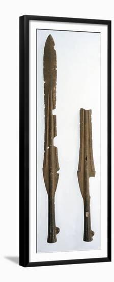 Bronze Spearheads, Japan, Yayoi Period BC-3rd Century AD-null-Framed Premium Giclee Print