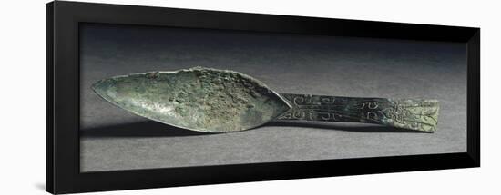 Bronze Spoon, China, Western Zhou Dynasty, 11th-9th Centuries-null-Framed Giclee Print
