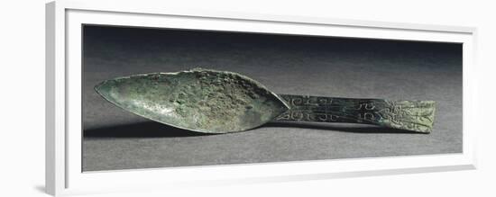 Bronze Spoon, China, Western Zhou Dynasty, 11th-9th Centuries-null-Framed Giclee Print