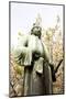 Bronze Statue, Cherry Blossoms of Spring-Takashi Kirita-Mounted Art Print