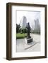 Bronze Statue 'Claude D. Pepper', Bayfront Park, Downtown, Miami, Florida, Usa-Axel Schmies-Framed Photographic Print