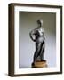 Bronze Statue Depicting a Deity or Female Figure Making an Offering-null-Framed Giclee Print