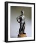 Bronze Statue Depicting a Deity or Female Figure Making an Offering-null-Framed Giclee Print