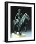 Bronze Statue Depicting a Horseman, 9th-1st Century BC-null-Framed Giclee Print