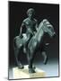 Bronze Statue Depicting a Horseman, 9th-1st Century BC-null-Mounted Giclee Print