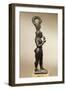 Bronze Statue Depicting Apollo, Front View-null-Framed Giclee Print