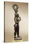 Bronze Statue Depicting Apollo, Front View-null-Stretched Canvas