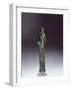 Bronze Statue Depicting Female Figure Making Offering-null-Framed Giclee Print