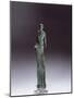 Bronze Statue Depicting Female Figure Making Offering-null-Mounted Giclee Print