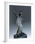 Bronze Statue Depicting Fighting Minerva-null-Framed Giclee Print