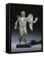 Bronze Statue Depicting Goddess Vanth as Fury-null-Framed Stretched Canvas