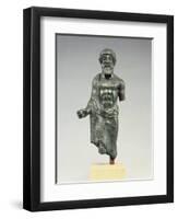 Bronze Statue Depicting Tinia-null-Framed Giclee Print