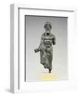 Bronze Statue Depicting Tinia-null-Framed Giclee Print