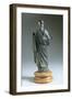 Bronze Statue Depicting Woman Wearing a Toga, Rear View. Etruscan Civilization, 7th Century BC-null-Framed Giclee Print