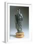 Bronze Statue Depicting Woman Wearing a Toga, Rear View. Etruscan Civilization, 7th Century BC-null-Framed Giclee Print