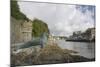 Bronze Statue in Memory of Nelson a Bull Grey Seal Who Frequented Looe Island and Harbour-Nick Upton-Mounted Photographic Print