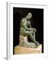 Bronze Statue of a Boxer, Roman Copy of Greek Sculpture by Apollonius the Athenian-null-Framed Giclee Print