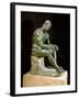 Bronze Statue of a Boxer, Roman Copy of Greek Sculpture by Apollonius the Athenian-null-Framed Giclee Print