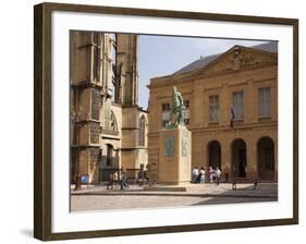 Bronze Statue of Abraham De Fabert D'Esternay-Pearl Bucknall-Framed Photographic Print