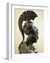 Bronze Statue of Athena with Helmet, Detail, Head-null-Framed Giclee Print