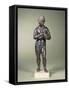 Bronze Statue of Child, from Montecchio-null-Framed Stretched Canvas