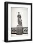 Bronze Statue of Fine Art, Located on the North Parapet of Holborn Viaduct, London, 1869-Henry Dixon-Framed Photographic Print