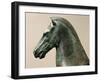 Bronze Statue of Horse-null-Framed Giclee Print