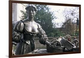 Bronze Statue of Molly Malone, Grafton Street, Dublin, County Dublin, Eire (Ireland)-Bruno Barbier-Framed Photographic Print