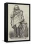 Bronze Statue of Professor Wilson, at Edinburgh, by John Steell, Rsa-null-Framed Stretched Canvas