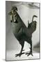 Bronze Statue of Rooster from Saône River at Lyon-null-Mounted Giclee Print