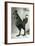 Bronze Statue of Rooster from Saône River at Lyon-null-Framed Giclee Print