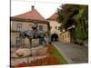 Bronze Statue of St. George, Stone Gate, Zagreb, Croatia-Lisa S. Engelbrecht-Stretched Canvas