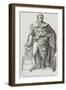 Bronze Statue of the Late Marquis of Bute, by J Evan Thomas-null-Framed Giclee Print