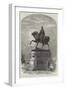 Bronze Statue of the Late Viscount Hardinge, Gcb, to Be Erected in Tank-Square, Calcutta-null-Framed Giclee Print