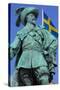 Bronze Statue of the Town Founder Gustav Adolf-Frank Fell-Stretched Canvas