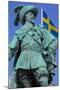 Bronze Statue of the Town Founder Gustav Adolf-Frank Fell-Mounted Photographic Print