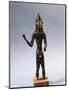 Bronze Statue of Warrior-null-Mounted Giclee Print