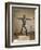 Bronze Statue of Zeus or Poseidon known as Artemision Bronze, from Cape Artemision, Greece-null-Framed Giclee Print