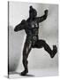 Bronze Statuette Depicting Fighter, Artifact from Autun, France-null-Stretched Canvas