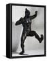 Bronze Statuette Depicting Fighter, Artifact from Autun, France-null-Framed Stretched Canvas
