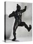 Bronze Statuette Depicting Fighter, Artifact from Autun, France-null-Stretched Canvas