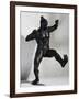 Bronze Statuette Depicting Fighter, Artifact from Autun, France-null-Framed Giclee Print