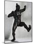 Bronze Statuette Depicting Fighter, Artifact from Autun, France-null-Mounted Giclee Print