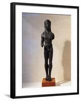 Bronze Statuette of Apollo-null-Framed Giclee Print
