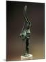 Bronze Statuette of Armed Warrior, from Sardinia Region, Italy-null-Mounted Giclee Print