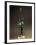 Bronze Statuette of Armed Warrior, from Sardinia Region, Italy-null-Framed Giclee Print