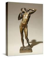 Bronze Statuette of the Sluggard-Frederick Leighton-Stretched Canvas